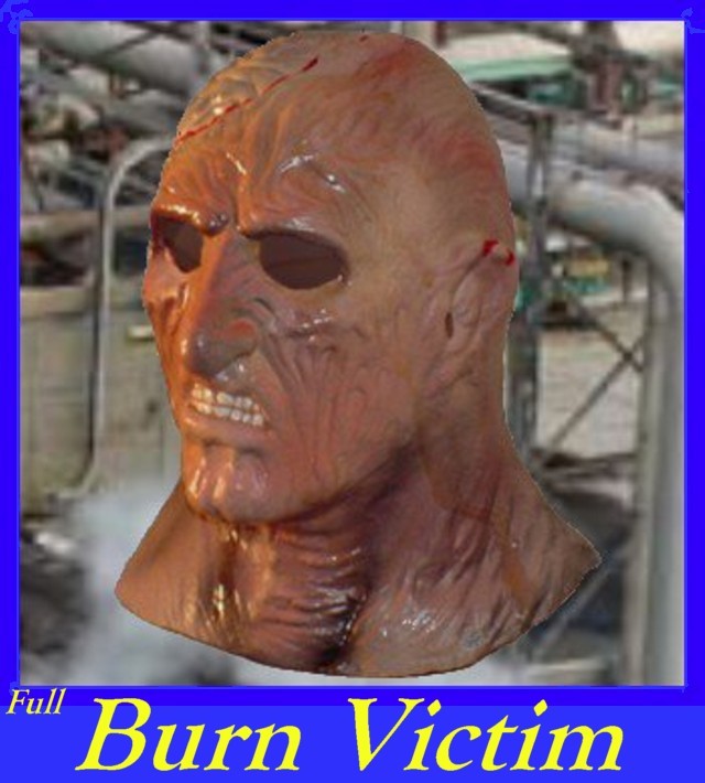 Burn Victim #1 mask